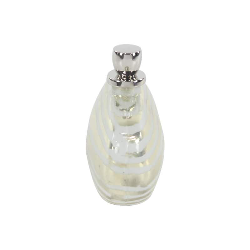 Glass Living Room Decorative Jars with Stoppered Top - Silver - Roche River Decor