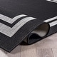preview thumbnail 4 of 98, World Rug Gallery Border Indoor/Outdoor Flat Woven Area Rug