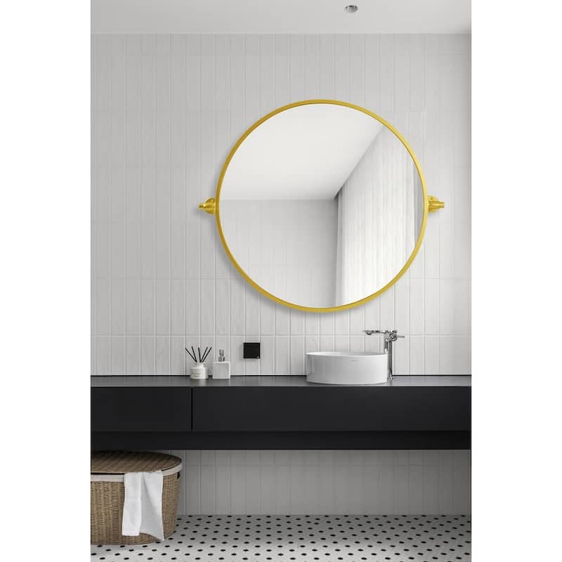 Indigo Home Round Pivot Mirror
