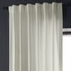 preview thumbnail 55 of 142, Exclusive Fabrics Italian Faux Linen Curtain (1 Panel)