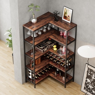 Corner Wine Rack Bar Cabinet - Bed Bath & Beyond - 40621215