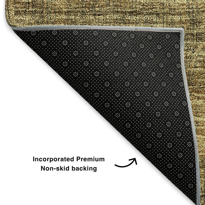 Premium Washable Super Soft Contemporary Melt Mayfield Rug