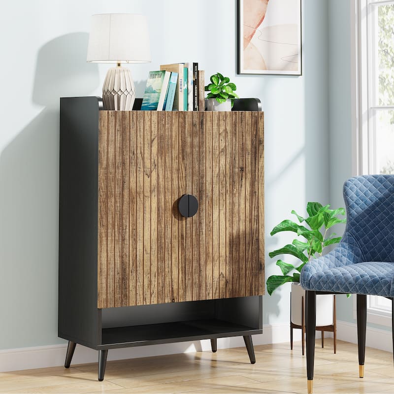 7-tier Shoe Storage Cabinet with Doors, Shoe Organizer Rack for Entryway, Bedroom, Living Room