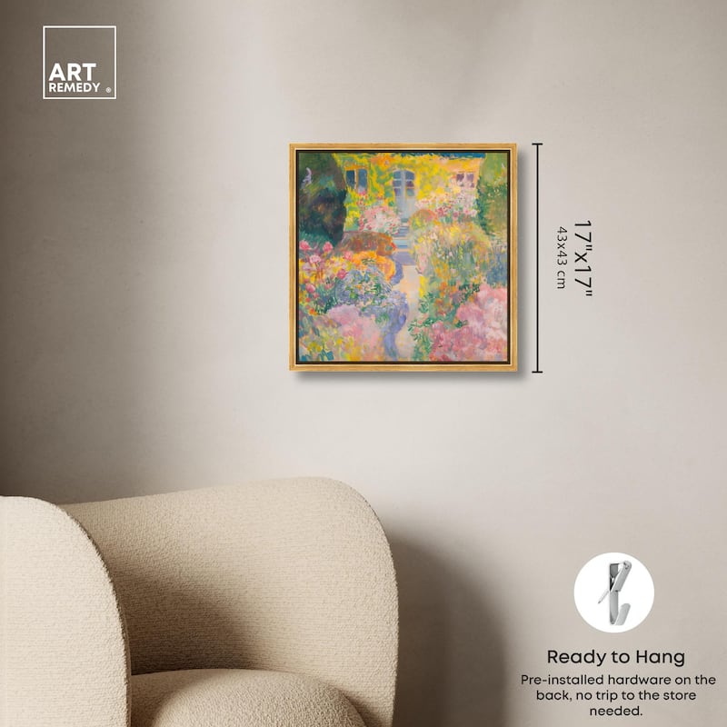 Hues of Happiness II Canvas by Art Remedy