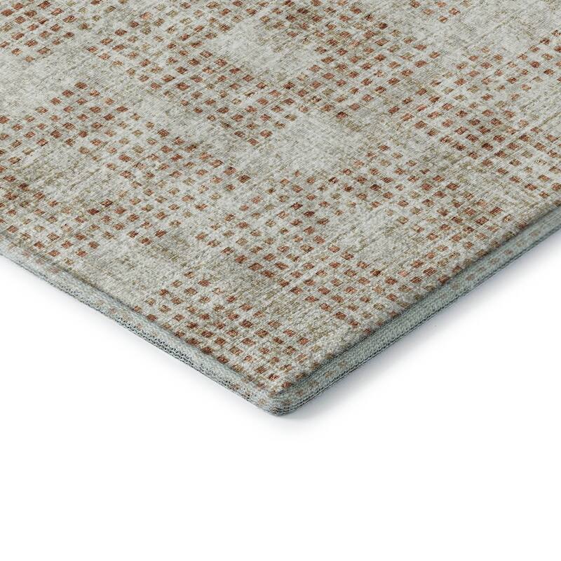Premium Washable Super Soft Modern Houndstooth Mayfield Rug