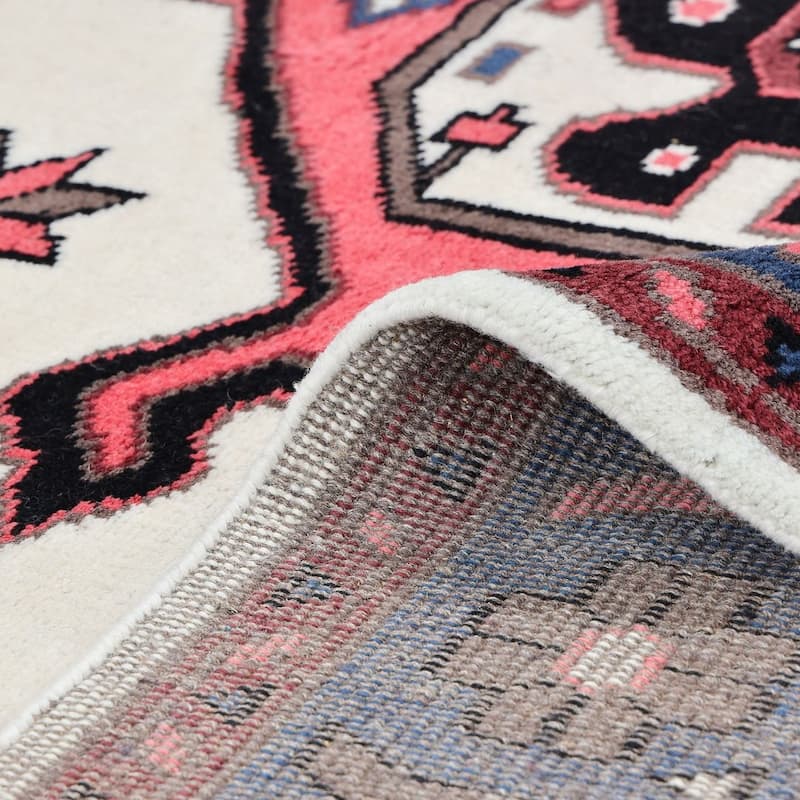 Overton Handmade Boho Southwestern Area Rug