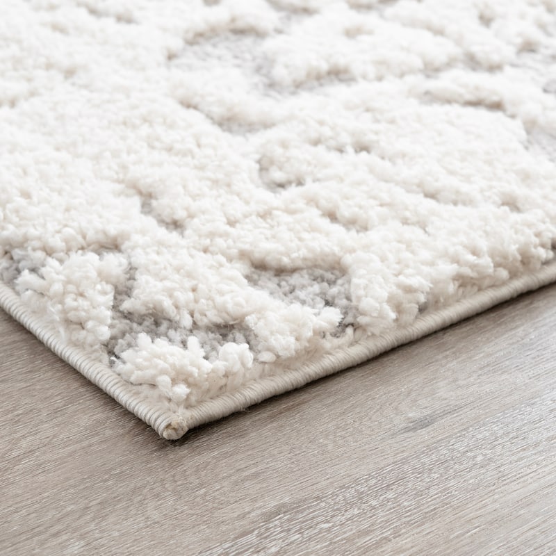 Artistic Shag Abstract Indoor Area Rug