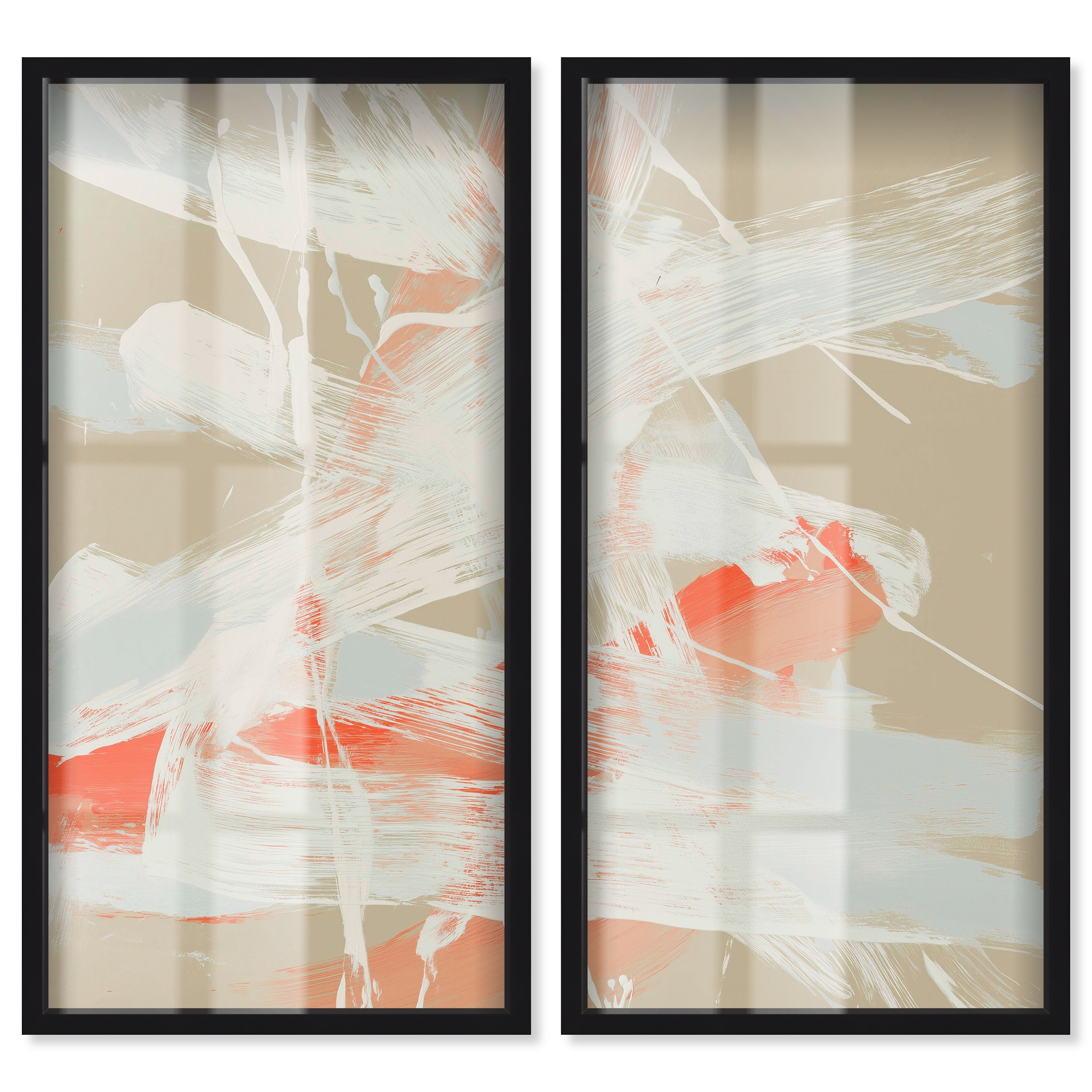 Soft Impact I Office Wall Decor Set Shadowbox Print by Art Remedy