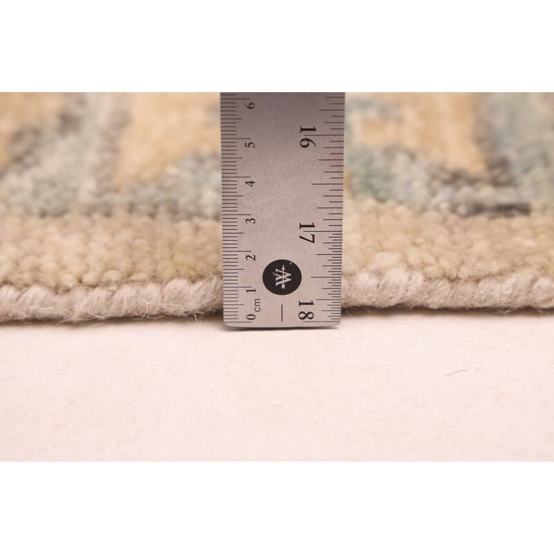 ECARPETGALLERY Hand-knotted Jules Serapi Beige, Khaki Wool Rug - 8'10 x 12'3