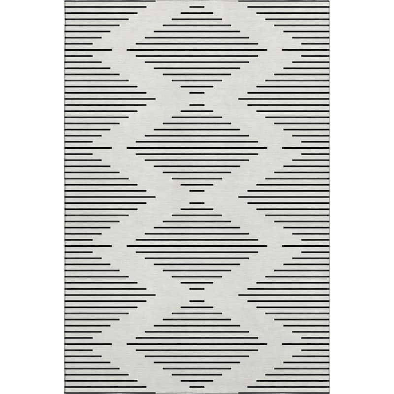 Premium Washable Super Soft Modern Geo Mayfield Rug