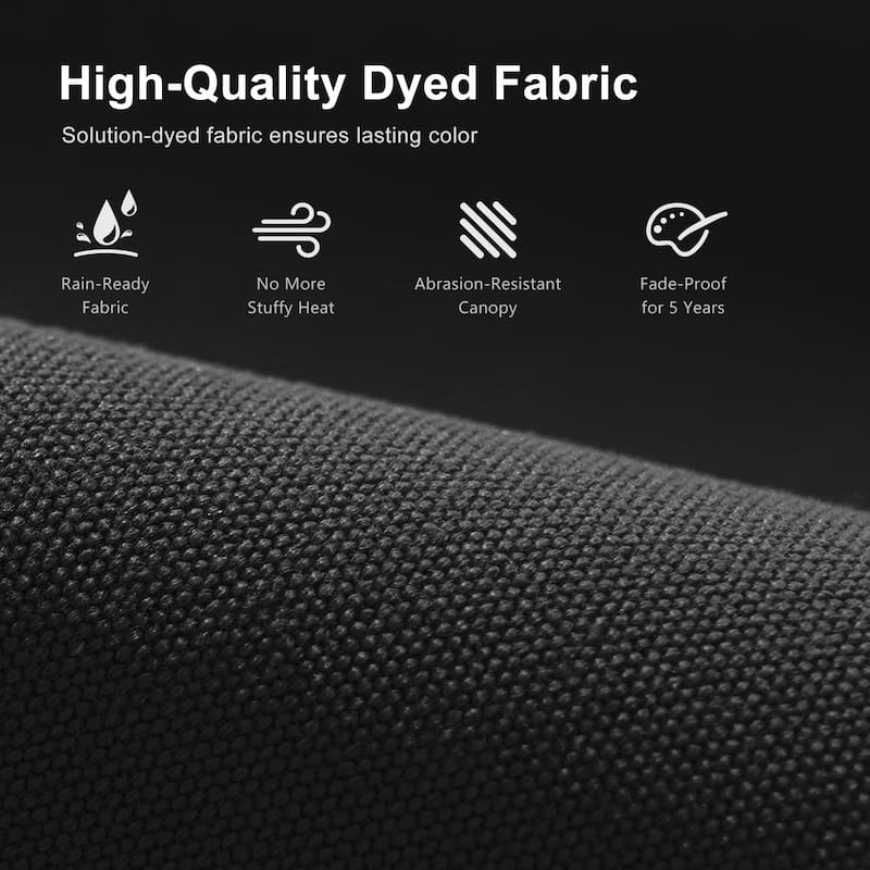 Outdoor 10FT LED Patio umbrella for Garden