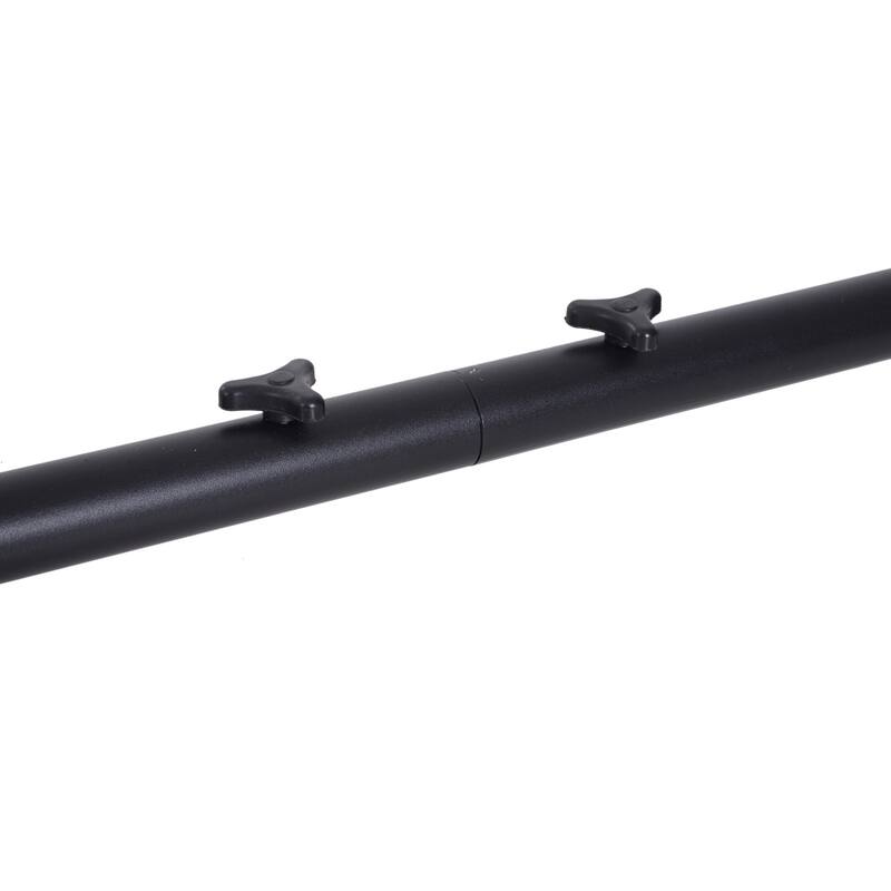 Outsunny Indoor Outdoor Adjustable Powder Coated Metal Hammock Frame Stand