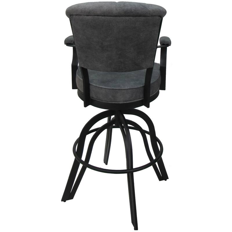 Miami Counter 26" or Bar 30" Metal Bar Stool on A Base