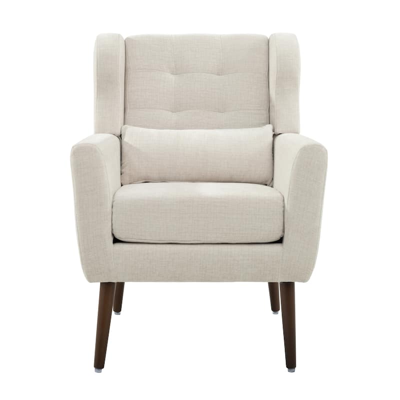 Modern Accent Chair Upholstered Foam Filled Living Room Chairs Comfy Reading Chair Mid Century Modern Chair