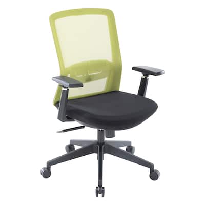Modern Office Task Chair - Adjustable Armrests, Chic Design, Ergonomic Support
