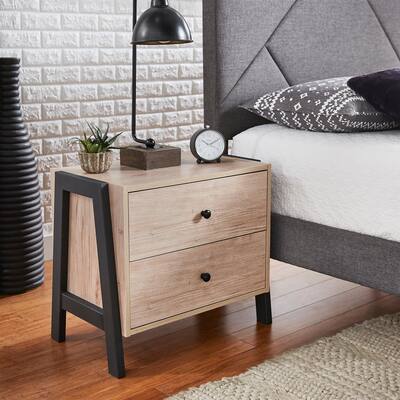 Gensta 2-Drawer Stackable Cabinet by iNSPIRE Q Modern