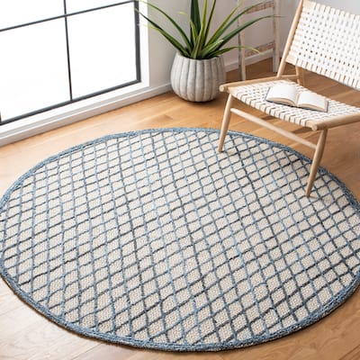 SAFAVIEH Handmade Trace Mery Wool/ Viscose Rug
