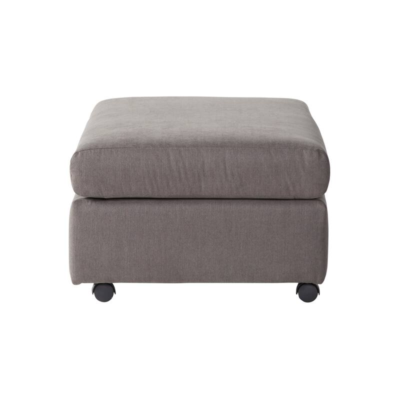 Enda Living Room Fabric Ottoman