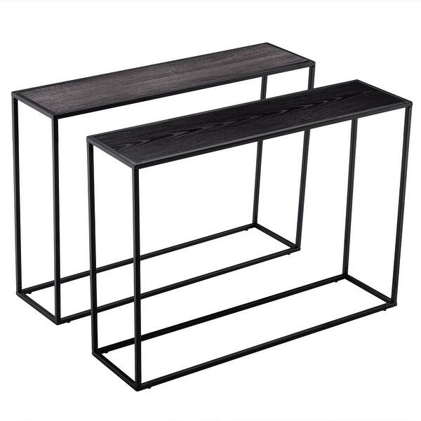Wood Grain Entrance Entry Table Long Narrow Console Table On Sale Overstock 31648101 A small and mighty bench that even the smallest of entryways could benefit from. wood grain entrance entry table long