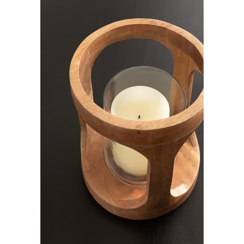 Kate and Laurel Dahl Candle Holder Set - 7x7x12