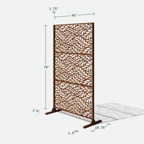 dimension image slide 0 of 8, Veradek Corten Steel Screen Set