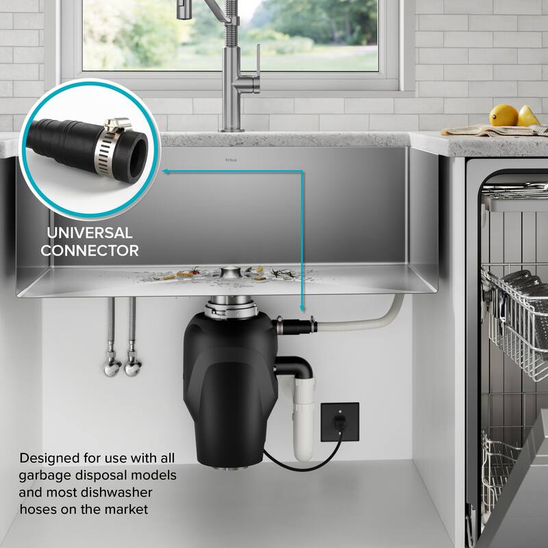 KRAUS Dishwasher Connector Kit for Garbage Disposal