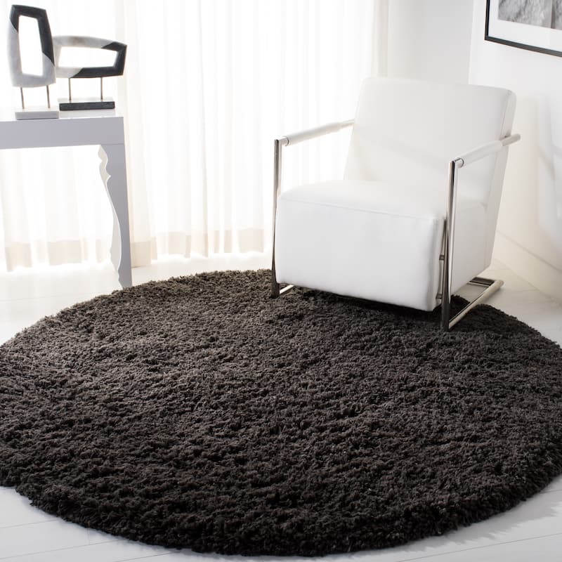 SAFAVIEH Handmade Eryn Ultra Classic Shag Solid Rug