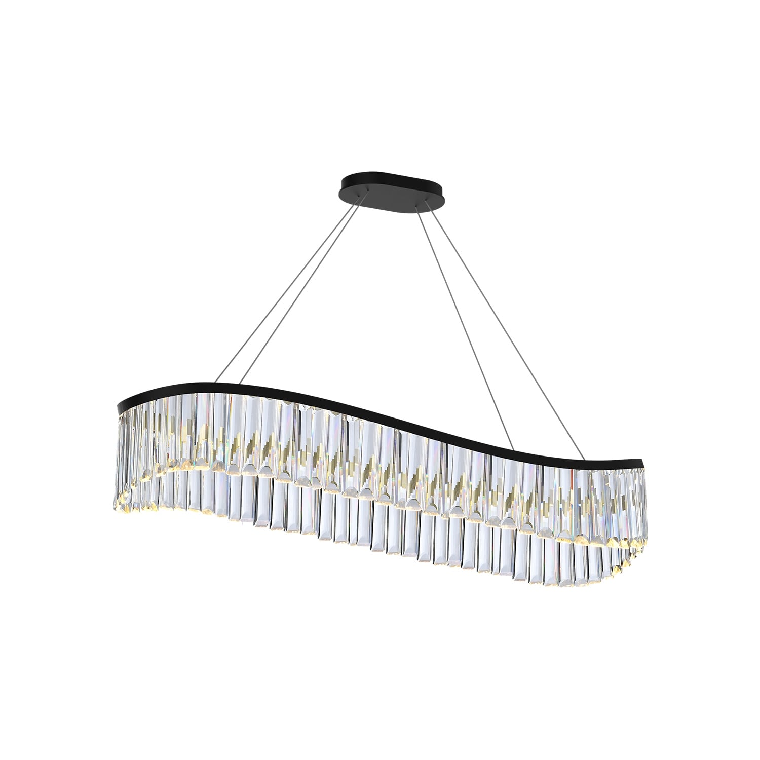 Artcraft Jules - Integrated LED Island Light - Black