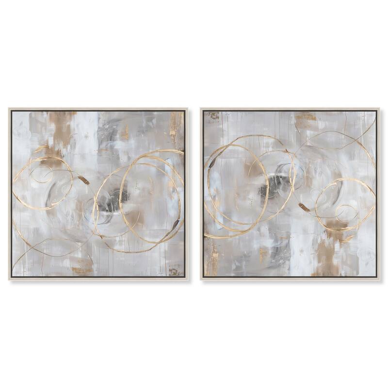 Sangria Drink Canvas by Art Remedy - 10" x 15" - Gold