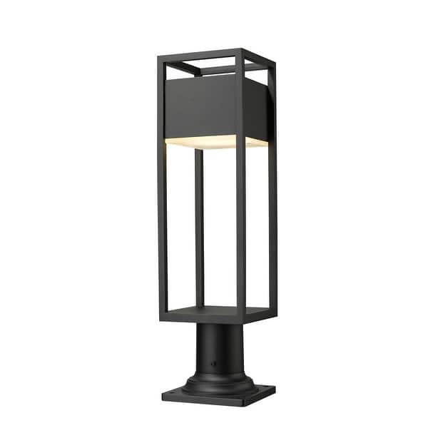 slide 2 of 8, Z-Lite Barwick 23" Tall LED Outdoor Pier Mount Post Light