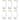 Zanzer Set of 6 Gold Rimmed Highball Glasses - 13.25 Oz