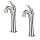 preview thumbnail 17 of 38, KRAUS Arlo Single Handle 1-Hole Vessel Bathroom Faucet w/ Pop Up Drain Spot Free Brushed Nickel (Pack of 2)