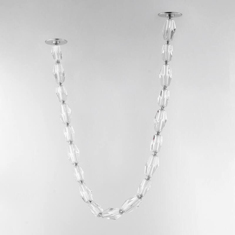 Studio M SM24867 Dolce Vita 59" Wide LED Crystal Linear Pendant with