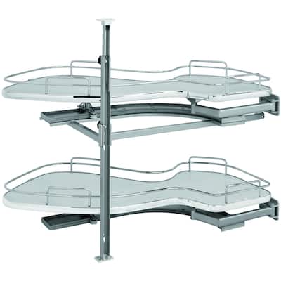 Rev-A-Shelf 5372 Series Right Handed Pull Out 2 Tier Blind Corner