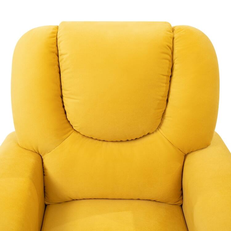 Pushback Kids Recliner Chair with Footrest & Cup Holders - Ultimate Comfort for Toddlers