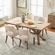 preview thumbnail 68 of 144, Wooden Dining Chairs Set of 2/4/6,Modern Fabric Upholstered Dining Room Chair Kitchen Chairs