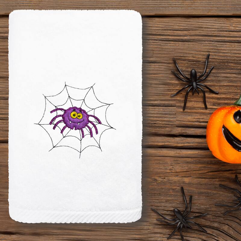 Authentic Hotel and Spa Spider - Embroidered Luxury 100% Turkish Cotton Hand Towel