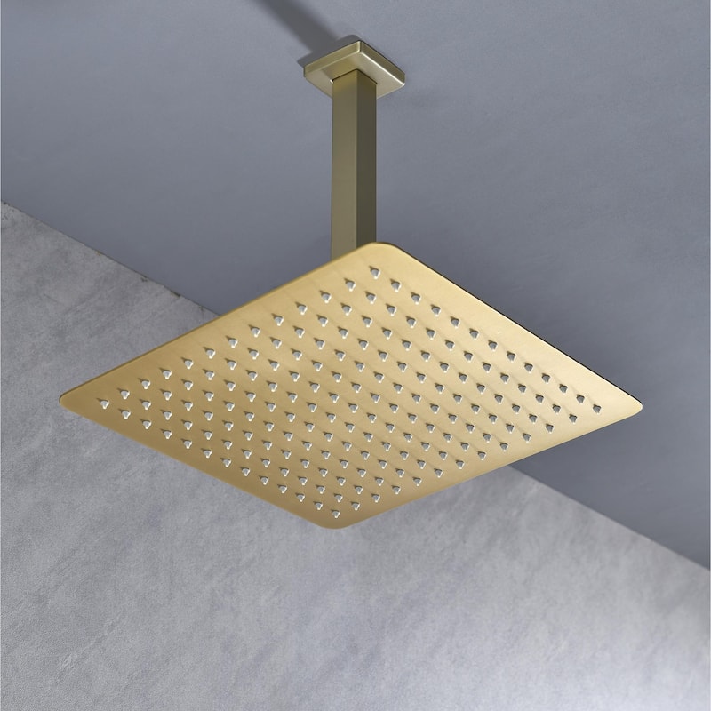 Bathroom Luxury High Pressure Waterfall Rain Shower Head