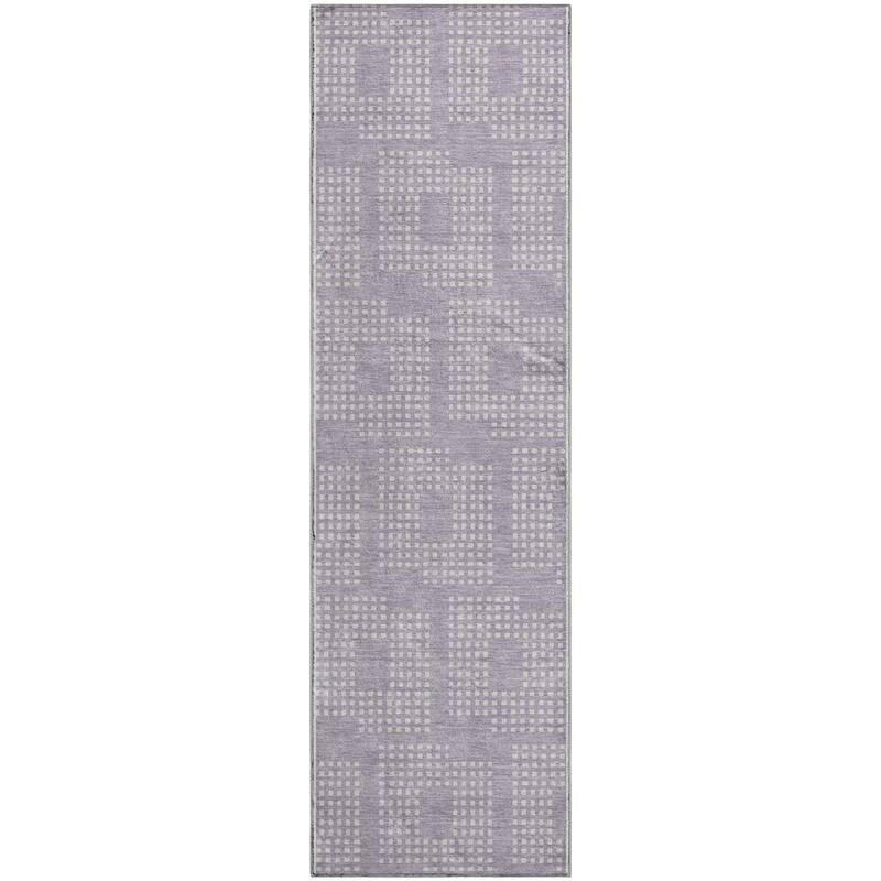 Premium Washable Super Soft Modern Houndstooth Mayfield Rug
