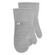 preview thumbnail 32 of 34, T-fal Textiles 2 Pack Soft Flex Waffle Silicone Oven Mitt Set Grey