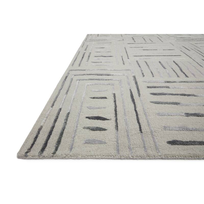 Alexander Home Reverie Geometric Contemporary Area Rug