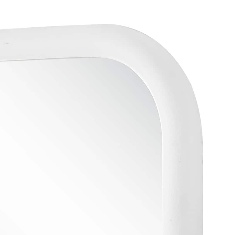 Renwil Colima Aluminum Wall Mirror, White