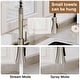preview thumbnail 6 of 7, Kitchen Sink Faucet Single-Handle Kitchen Faucet with Pull-Out Sprayer
