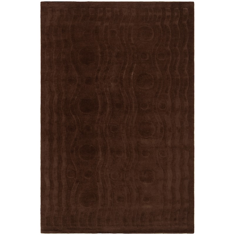 SAFAVIEH Couture Hand-knotted Knarik Wool/ Silk Rug - 8' x 10' - Coco