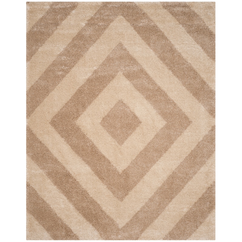 SAFAVIEH Portofino Shag Sakineh Modern 2-inch Thick Rug