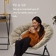 preview thumbnail 10 of 31, Urban Lifestyle Oversized Saucer Chair
