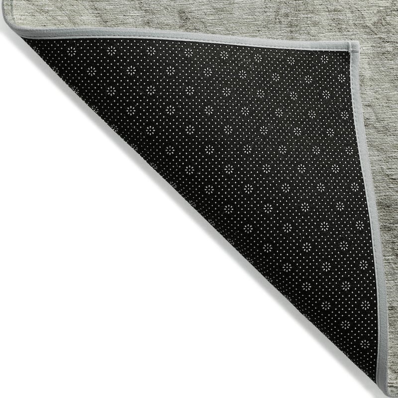 Machine Washable Indoor/ Outdoor Chantille Modern Abstract Rug