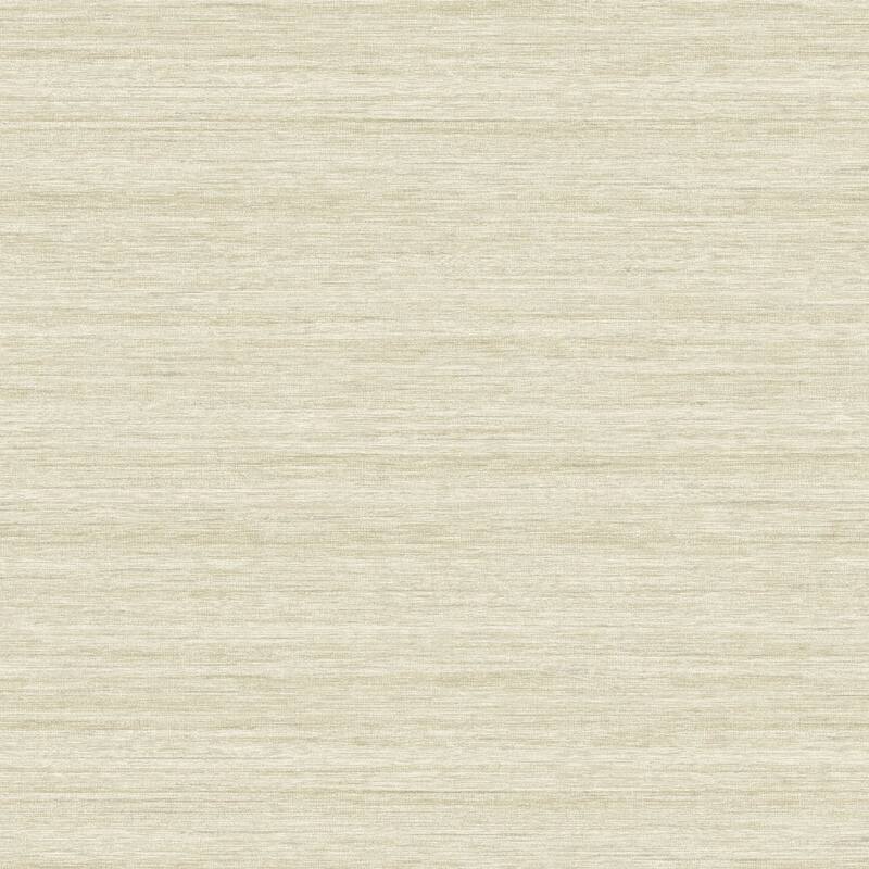 Seabrook Designs Shantung Silk Embossed Vinyl Unpasted Wallpaper - 27 in. W x 27 ft. L - Maize