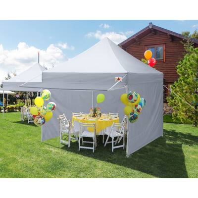 ABCCANOPY Pop up Canopy Tent with Awning and Sidewalls