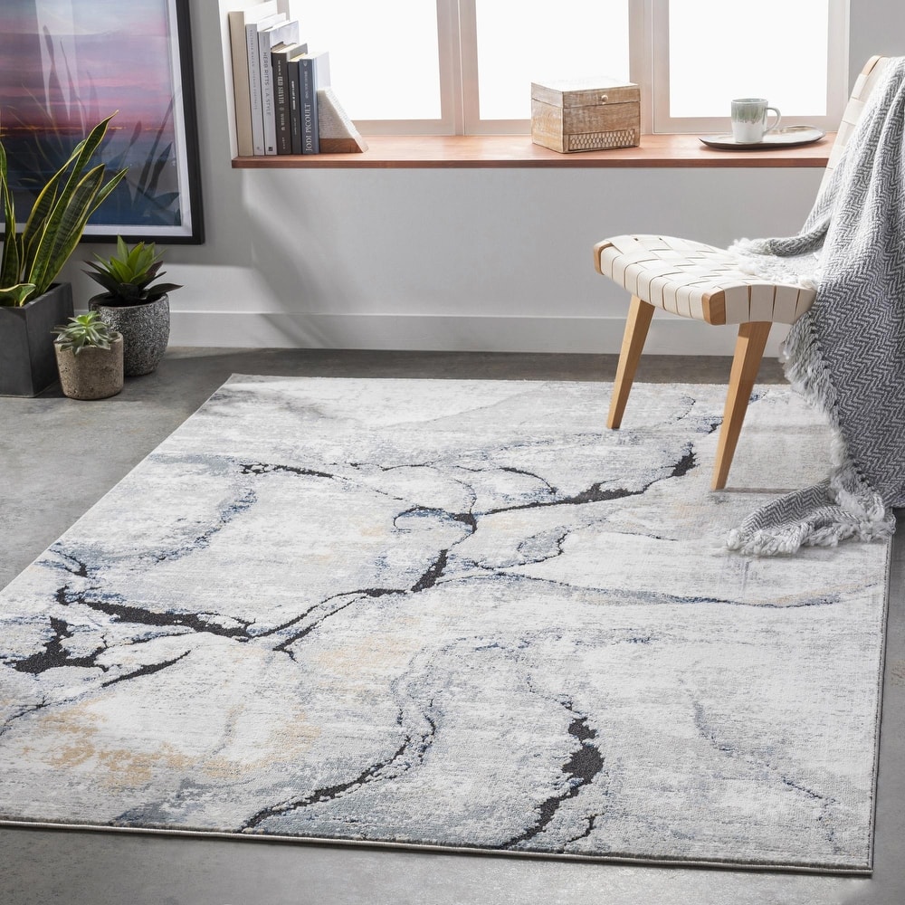 Livabliss Jolie Minimalist Abstract Area Rug